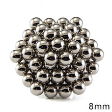 Load image into Gallery viewer, Large 8MM 36PCS Nickel Buckyballs Magnetic Balls
