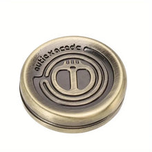 Load image into Gallery viewer, Devil Milk Cap Haptic Coin – Magnetic Metal EDC Toy
