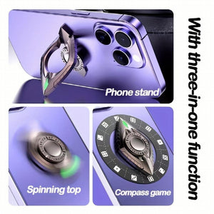 3 in 1 Fidget Spinner Phone Ring Holder