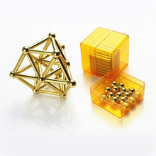 Load image into Gallery viewer, Original 4*24mm 36pcs Magnetic Buckybars + 8mm 27pcs Metal Balls Set Toy
