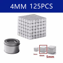 Load image into Gallery viewer, 3/4/5MM Magnet Cubes Buckycubes
