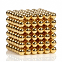Charger l'image dans la galerie, Original 5MM 216PCS Gold Buckyballs Magnetic Balls Puzzles Toys - Buckyballs Online Store
