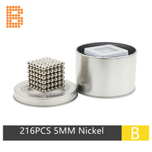 Laden Sie das Bild in den Galerie-Viewer, 5MM 216PCS Nickel Neoballs Magnetic Balls Magnets
