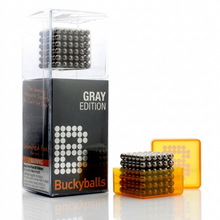 Load image into Gallery viewer, Original 5MM 216PCS Gray Buckyballs Magnetic Balls Puzzles Desktop Toys
