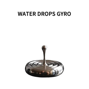 Water Drops Hand Twisted Gyro Spinning Top Set