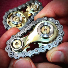 Load image into Gallery viewer, Sprockets Bicycle Chain Fidget Spinner EDC Toys
