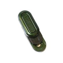 Load image into Gallery viewer, Rose color pod style fidget slider close up
