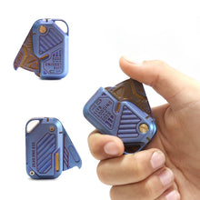 Load image into Gallery viewer, Hand holding fidget slider EDC toy during use
