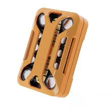Laden Sie das Bild in den Galerie-Viewer, Orange infinite magnetic-damping metal fidget slider
