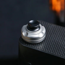 Load image into Gallery viewer, Black metal fidget spinner EDC stress relief toy
