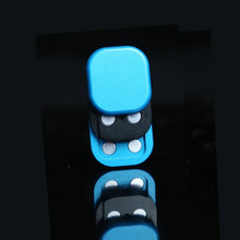 Laden Sie das Bild in den Galerie-Viewer, Blue 3-layer metal fidget slider shown open
