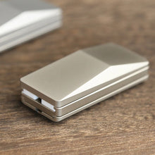 Load image into Gallery viewer, Magnetic push-style fidget slider for pocket EDC
