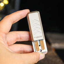Load image into Gallery viewer, Stainless steel Pi Ka push-slider EDC fidget
