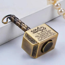 Laden Sie das Bild in den Galerie-Viewer, Two-in-one hammer fidget spinner that reconfigures into an infinity cube
