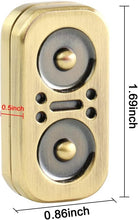 Load image into Gallery viewer, owl design metal magnetic slider for stress relief
