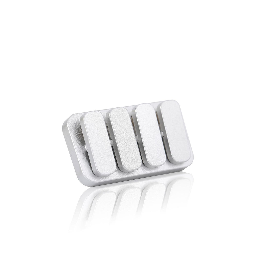 piano key fidget slider stainless steel