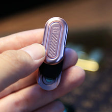 Load image into Gallery viewer, Aluminum alloy fidget slider with smooth magnetic feedback

