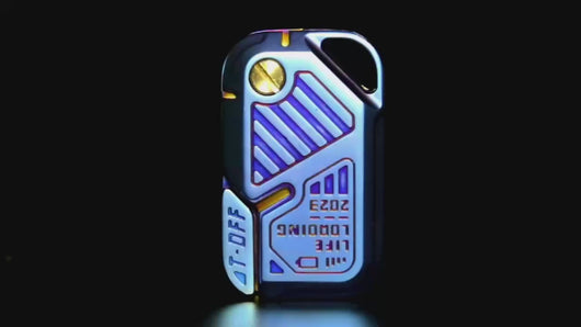 EDC Metal Fidget Slider Video