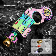 Load image into Gallery viewer, Close-up rainbow metal toy pistol fidget sensory toy

