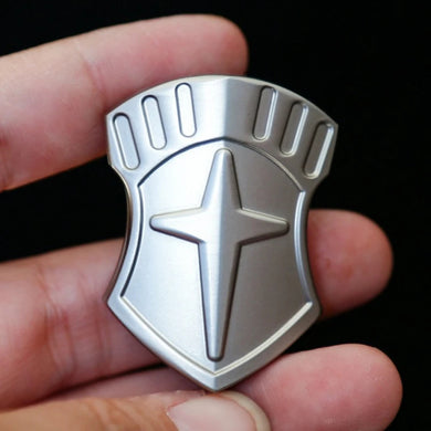 Silver magnetic levitation fidget spinner stress relief toy