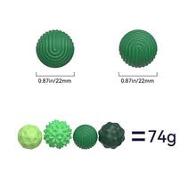 Cargar imagen en el visor de la galería, Magnetic fidget balls with textured silicone surfaces
