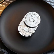 Cargar imagen en el visor de la galería, Silver MIX Angry Rabbit mechanical fidget slider
