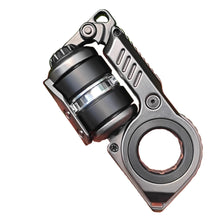 Charger l'image dans la galerie, Gray metal magnetic tuning fork fidget slider
