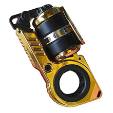 Charger l'image dans la galerie, Gold metal magnetic tuning fork fidget slider
