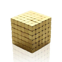 Load image into Gallery viewer, Original 4MM 216PCS Gold Buckycubes Magnetic Building Blocks Cubes Toy - Buckyballs Online Store
