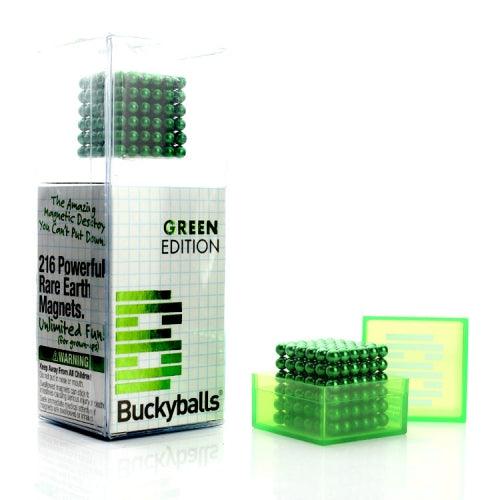 Original 5MM 216PCS Green Buckyballs Magnetic Balls Puzzles Desktop Balls Toys - Buckyballs Online Store