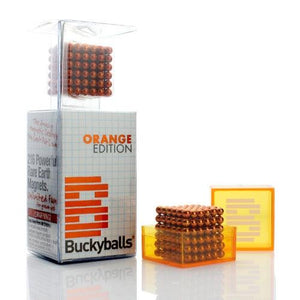 Original 5MM 216PCS Orange Buckyballs Magnetic Balls Puzzles Desktop Balls Toys - Buckyballs Online Store