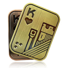 Load image into Gallery viewer, Poker Fidget Slider EDC Toy
